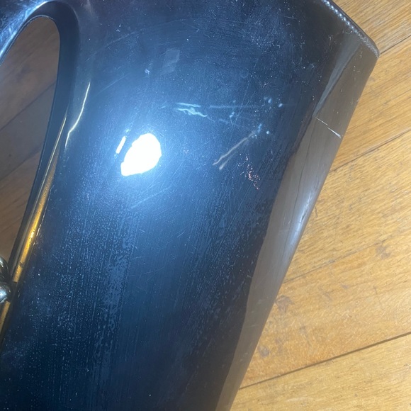 Vtg. Patent Leather oblong handbag circa 1961 - Picture 5 of 7